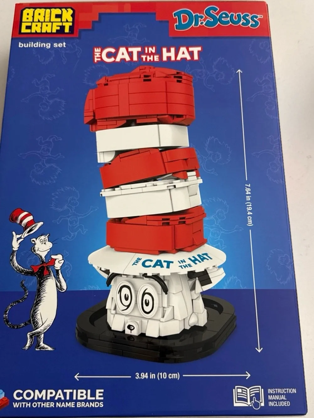 Dr. Seuss Cat in the Hat Building Set - Red, White & Black